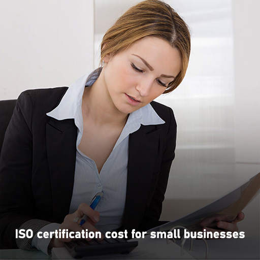 iso certification cost for small business