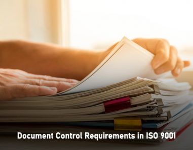 Document Control Requirements in ISO 9001